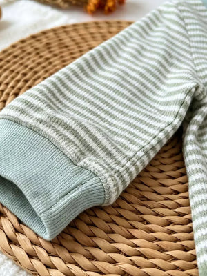Children's Animal Striped Long Sleeve Jumpsuit option 5