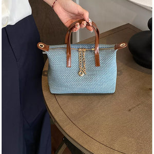 Polyester Imported Size &amp crossbody bag in brown with structured silhouette