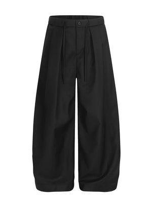 Men's Wide Leg Pleated Pants option 7
