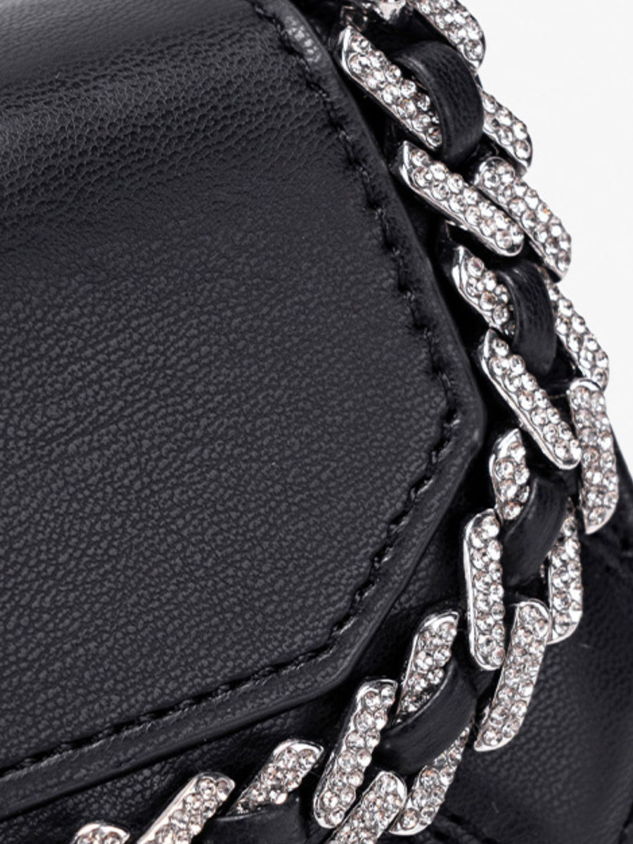 black with crossbody bag with quilted with quilted 13