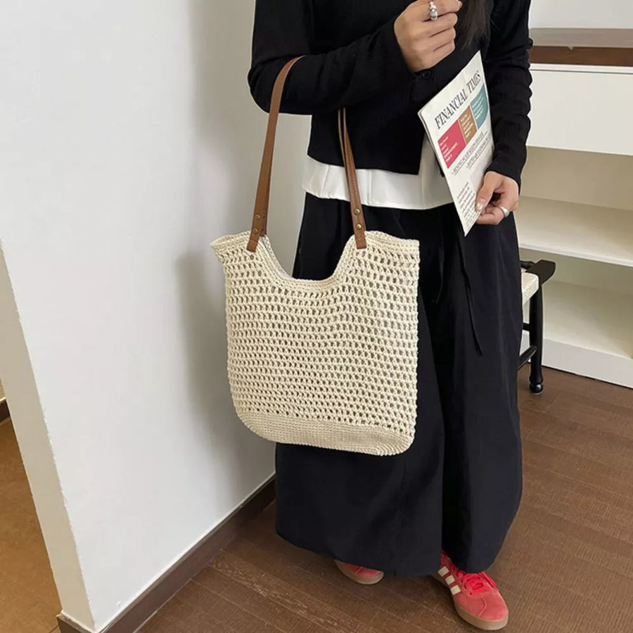 Crochet Knit Shoulder Bag option 5