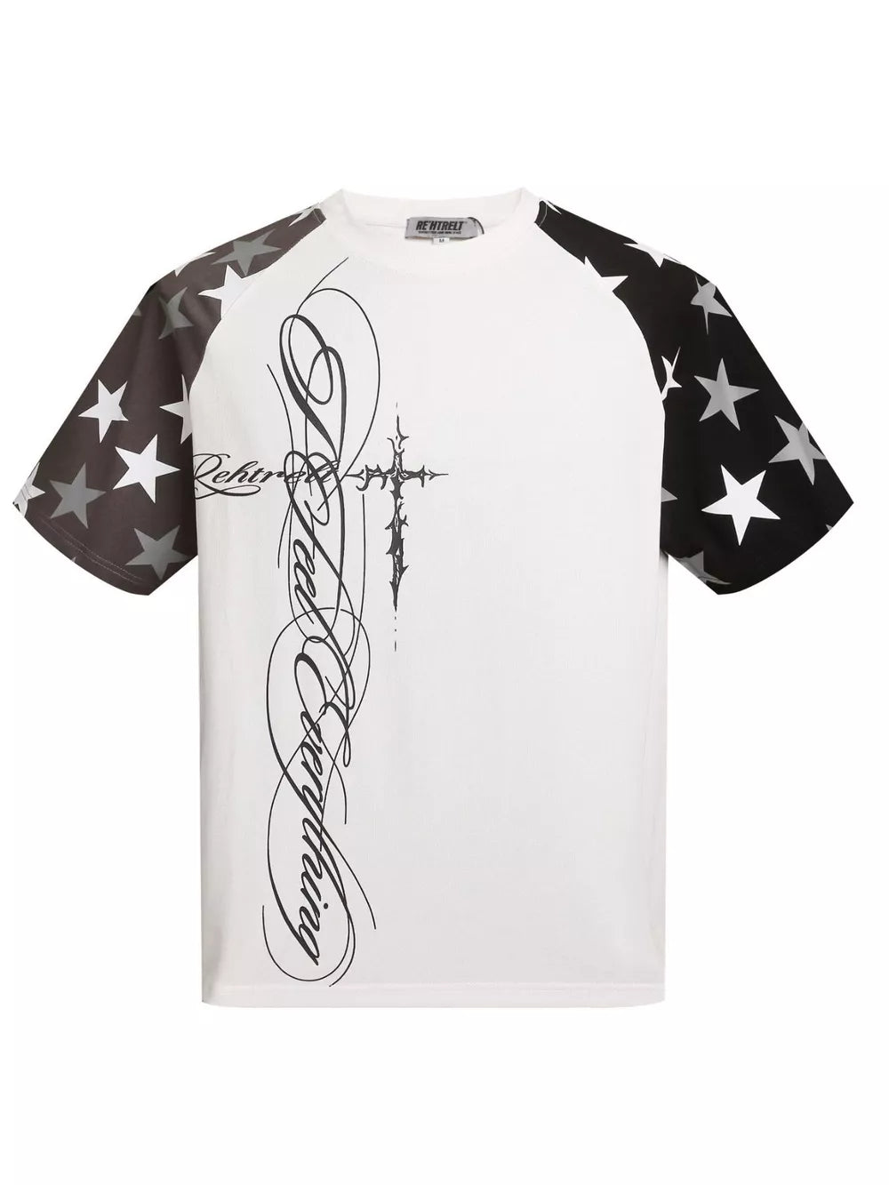 Men's Star Raglan Sleeve T-shirt option 7