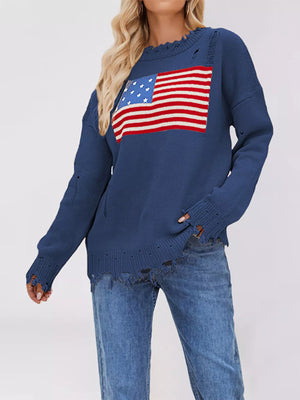 100% Acrylic Care instructions: Machine wash cold pullover sweater in white with relaxed silhouette