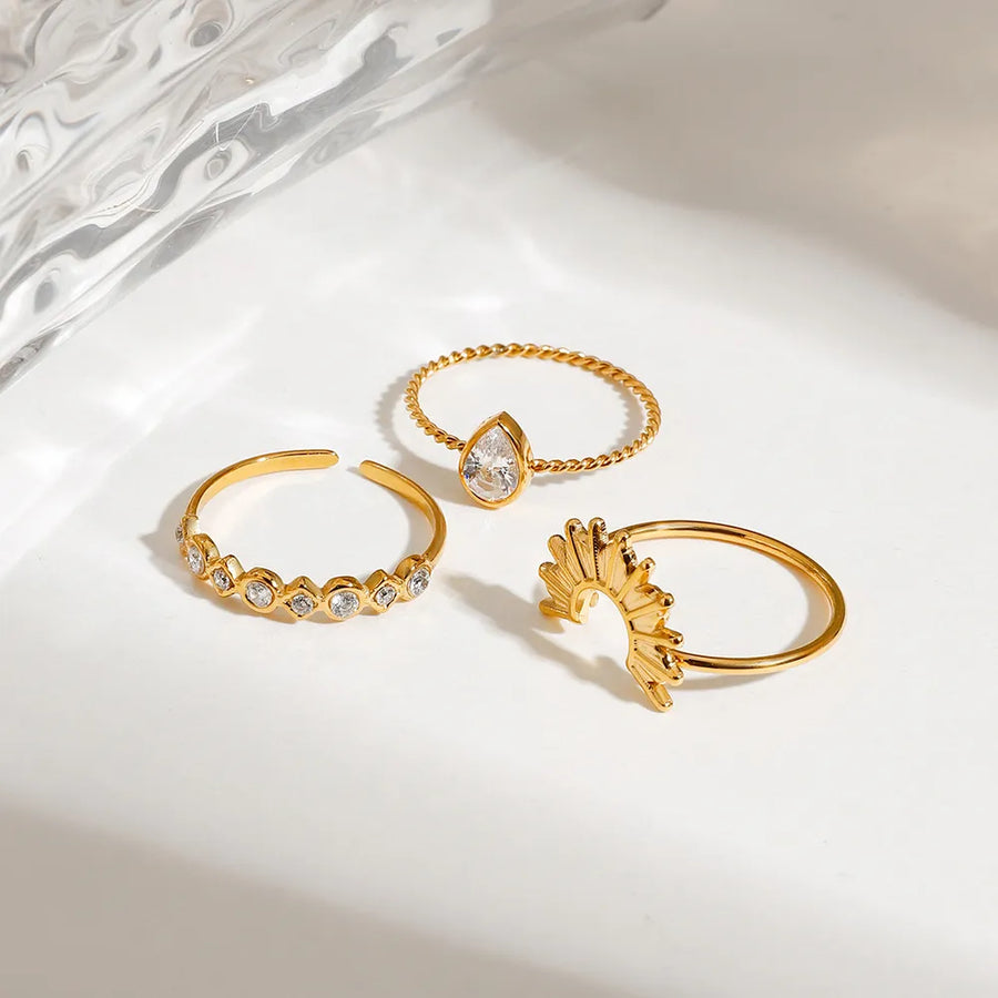 gold ring with n/a and n/a