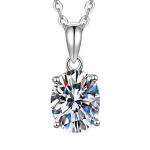 necklace in silver