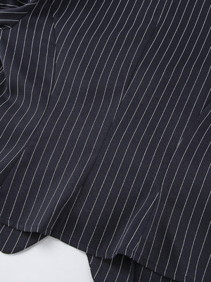100% polyester Care instructions: Machine wash cold blazer in white with fitted silhouette