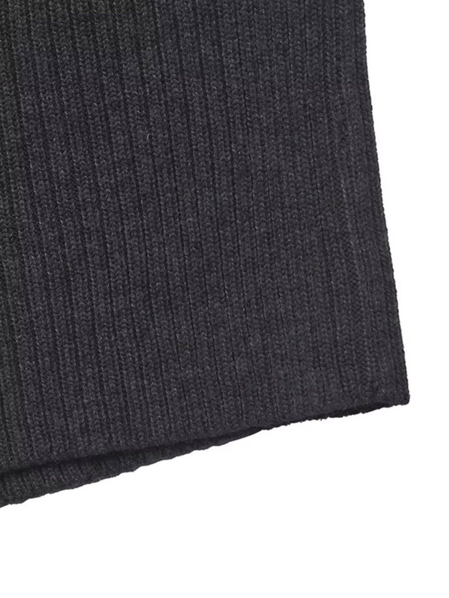 cardigan in Dark Gray
