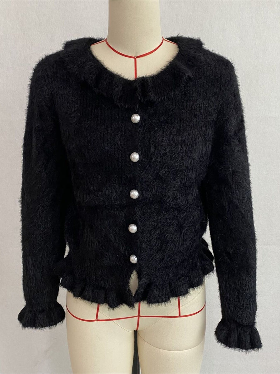 cardigan in Brown