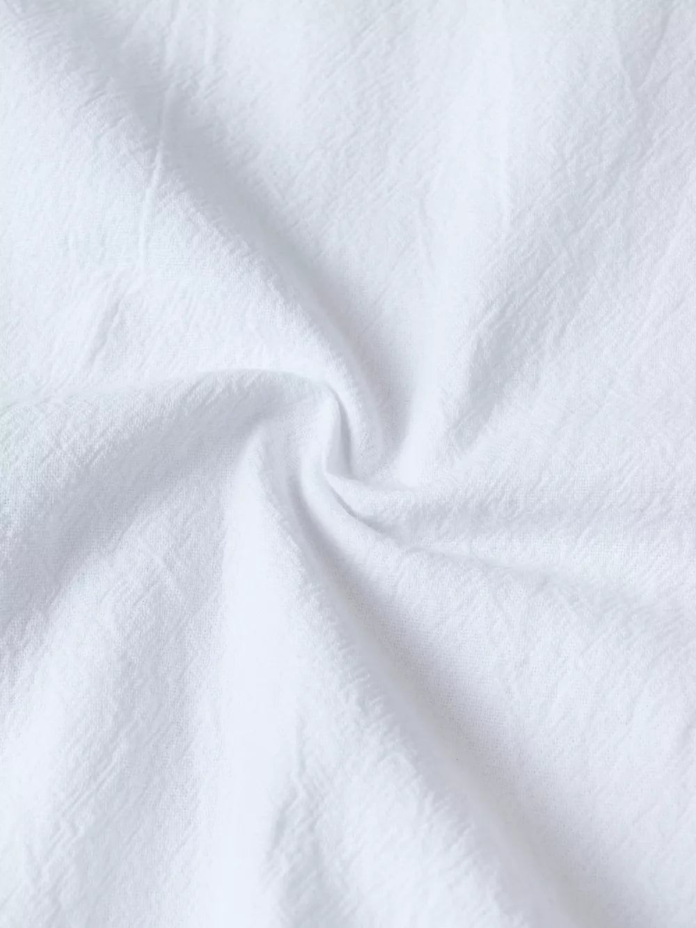 White relaxed camp shirt with collared