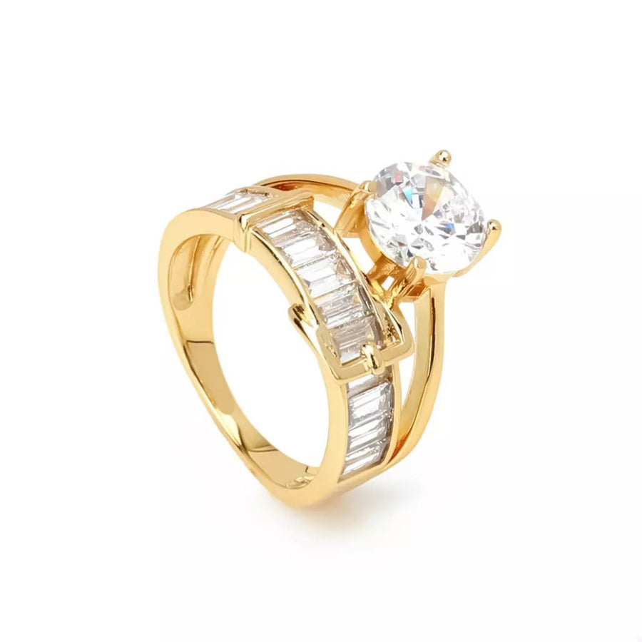 gold ring with not applicable and none