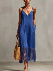 ivory maxi dress
