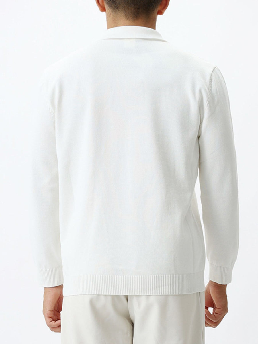 pullover sweater in Black with plus-size and hip-length