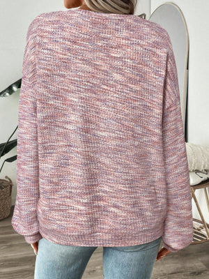 pullover sweater in light blue
