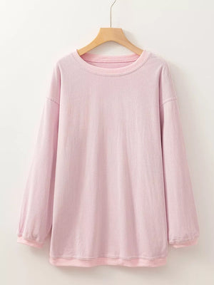 Ribbed Corduroy Oversized Sweatshirt option 5