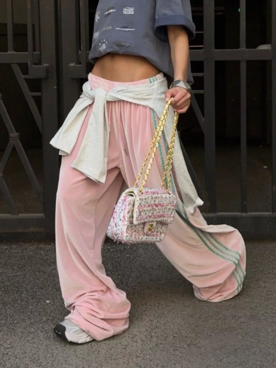 charcoal wide-leg wide-leg pants with not applicable