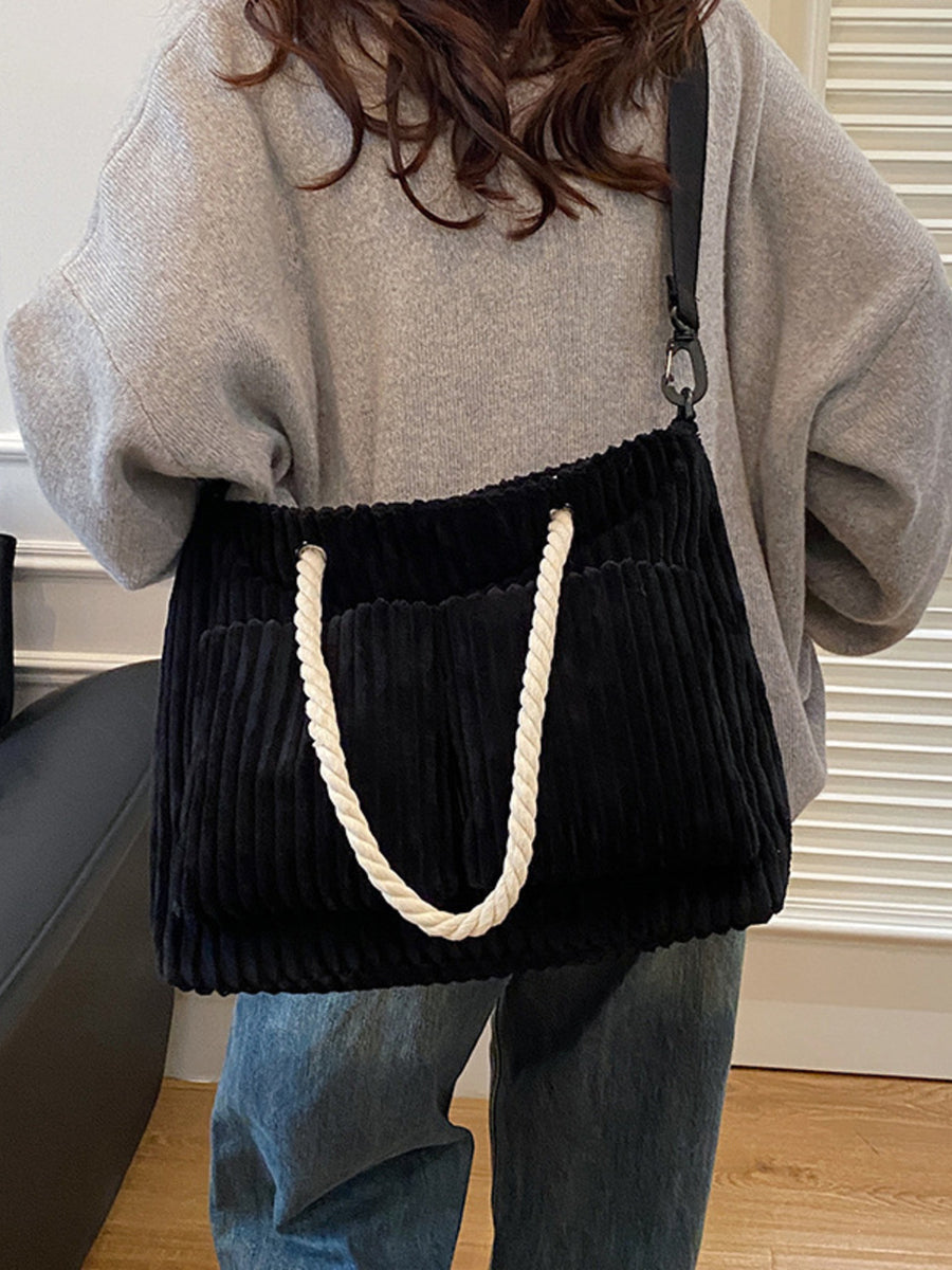 Black handbag