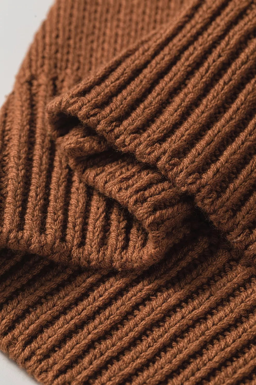 rust pullover sweater