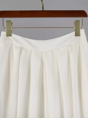 ivory wide-leg pants