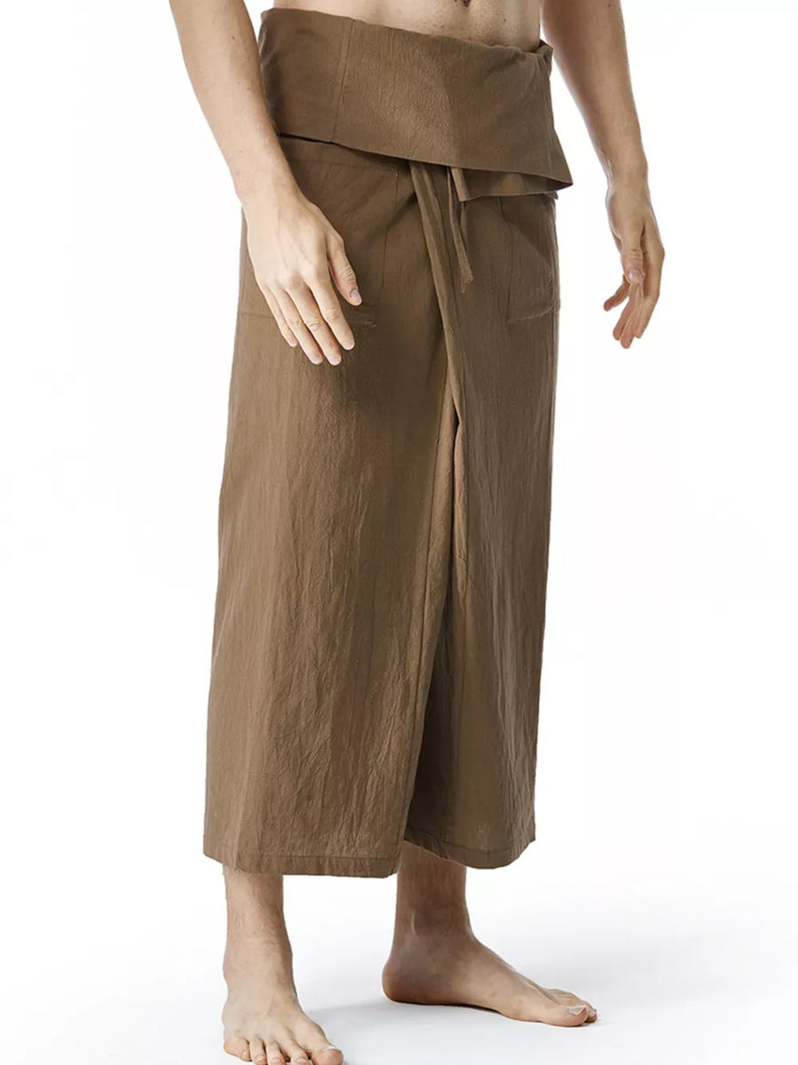 Men's Loose Fit Sweatpants With Tie Waist, view 13