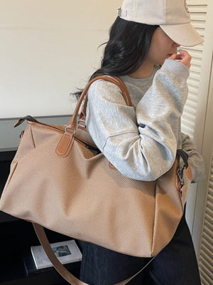 tote in brown