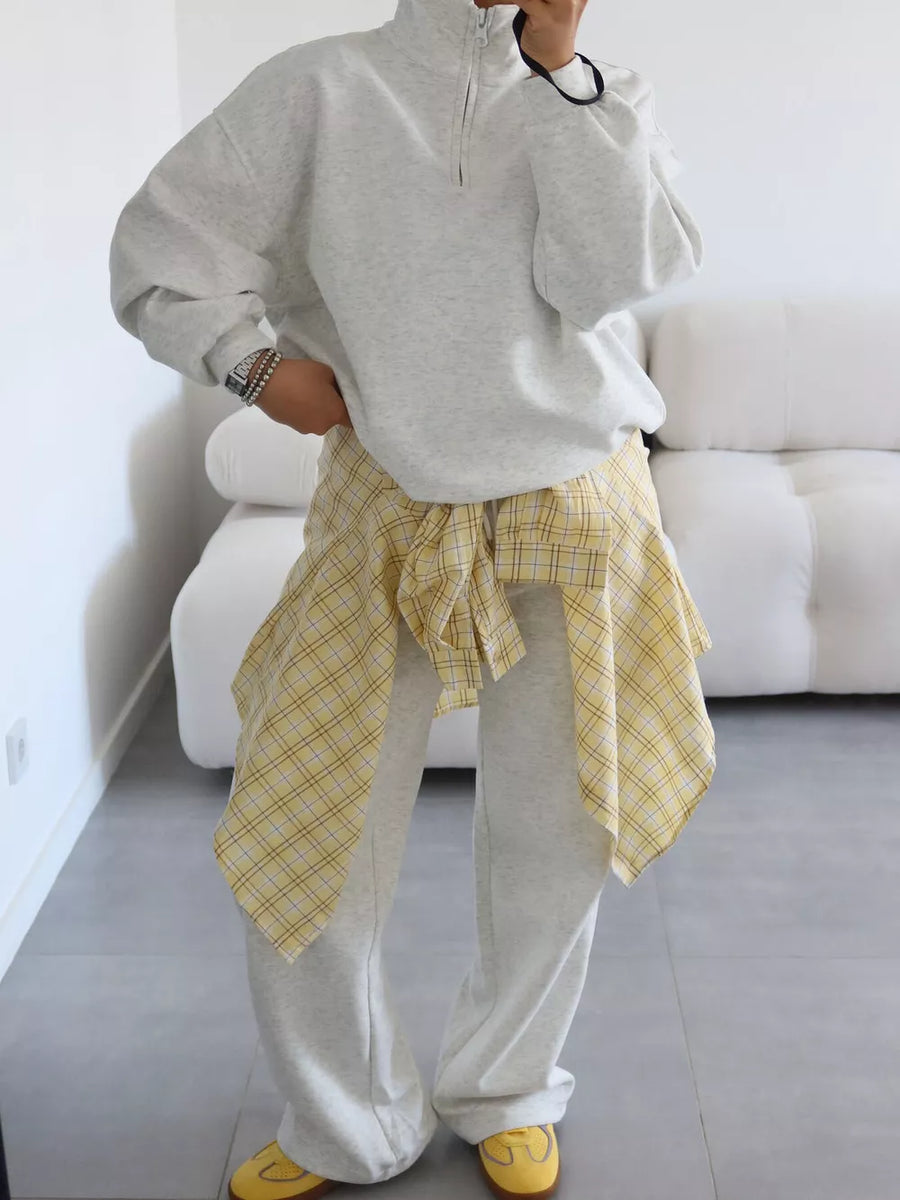 Light Gray sweat set