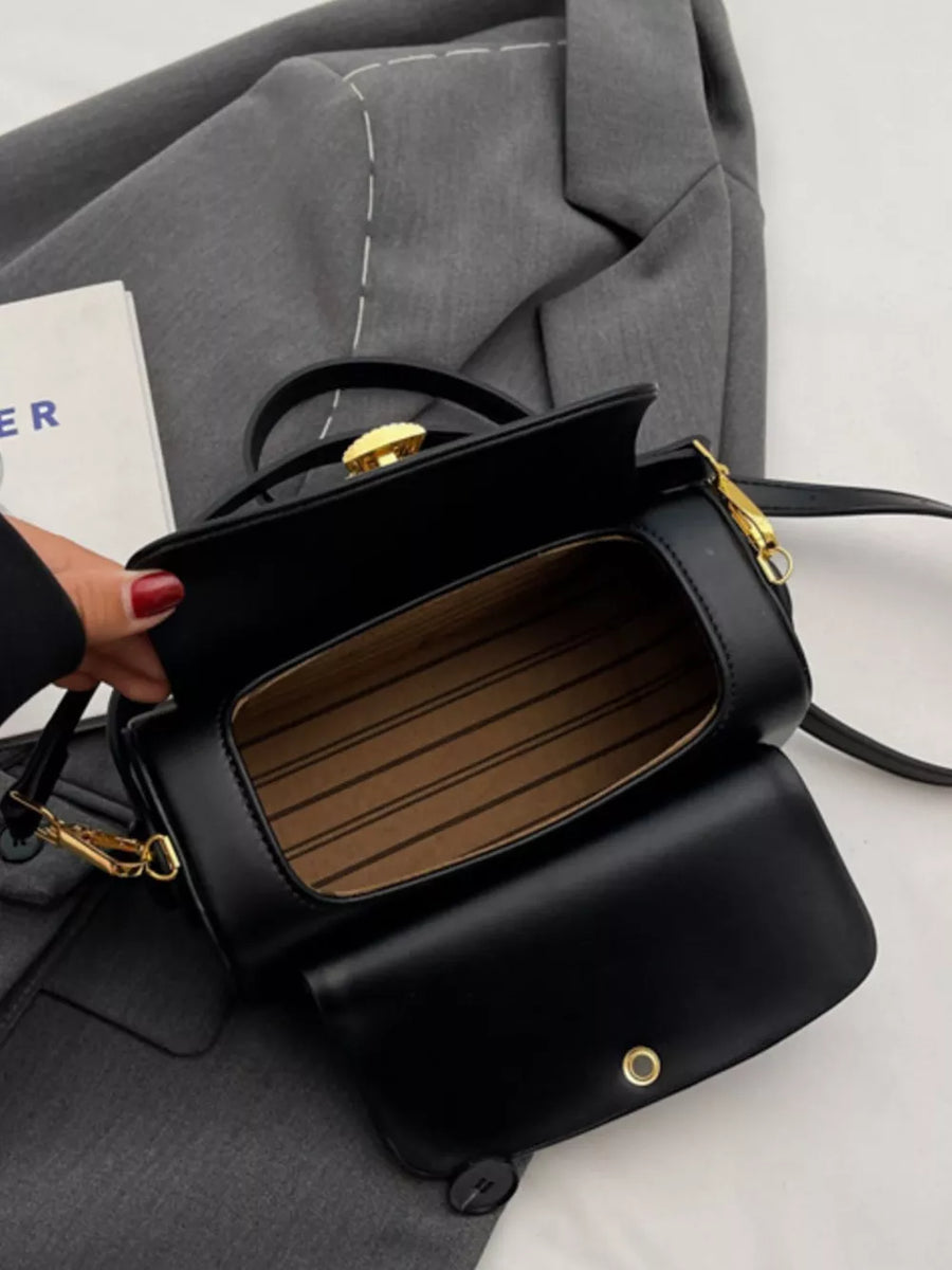Pu Leather Flap Crossbody Bag option 8
