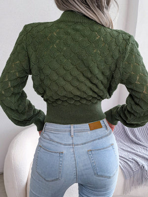 100% acrylic Care instructions: Machine wash cold mock neck sweater in camel with relaxed silhouette