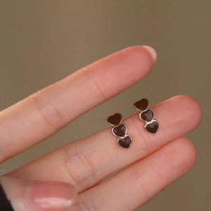 18K Gold-Plated,Resin,925 sterling silver Care instructions: Avoid wearing durin earrings in Burgundy with jewelry silhouette