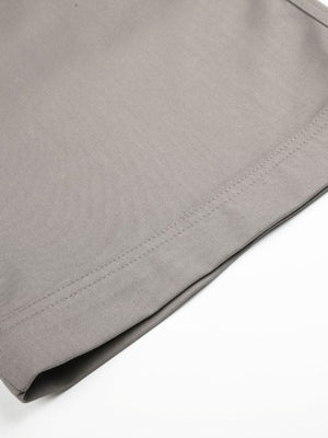 wide-leg pants in Khaki with adjustable and full-length