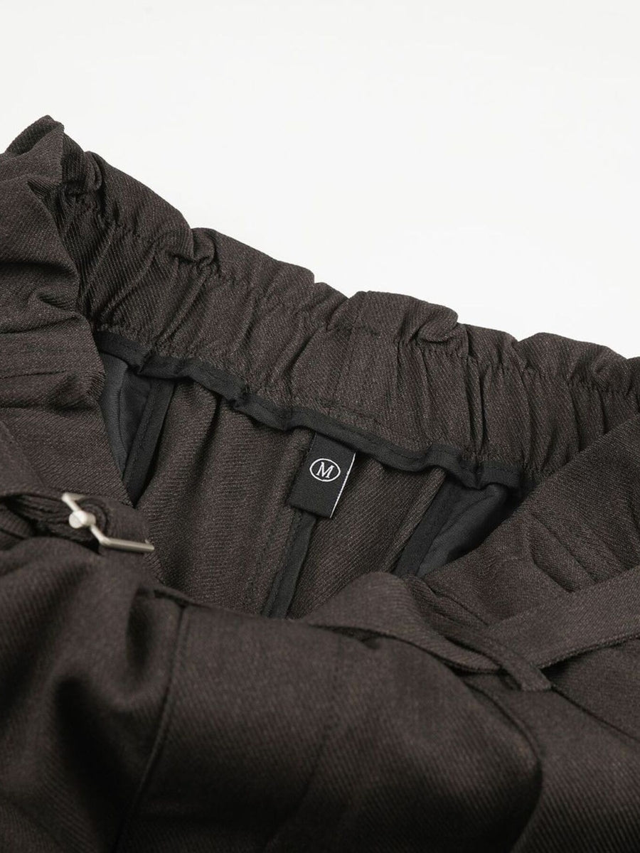 capris in Black with belted and capri