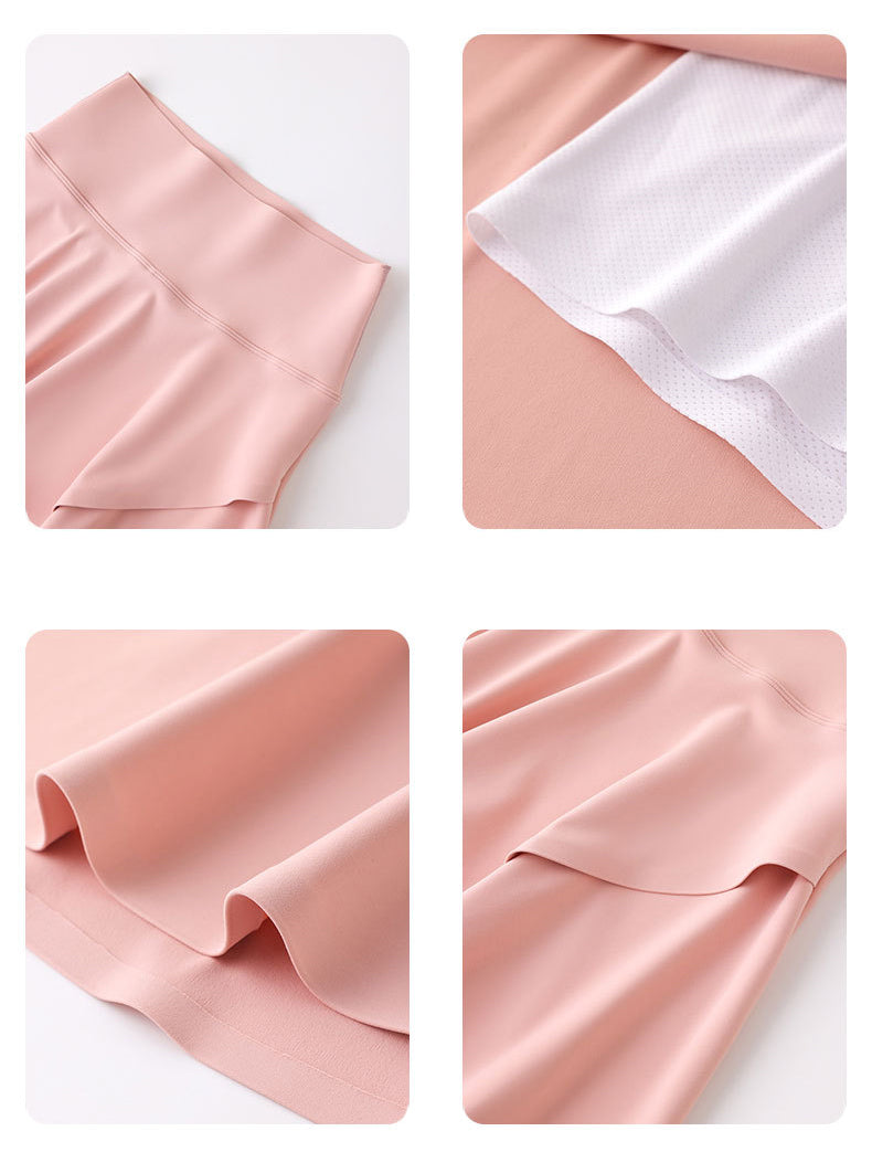 mini skirt in Pink - Leg-Lengthening with high-waisted and mini