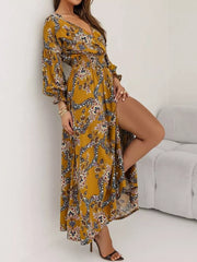 Black maxi dress