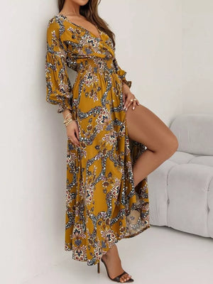 Black maxi dress