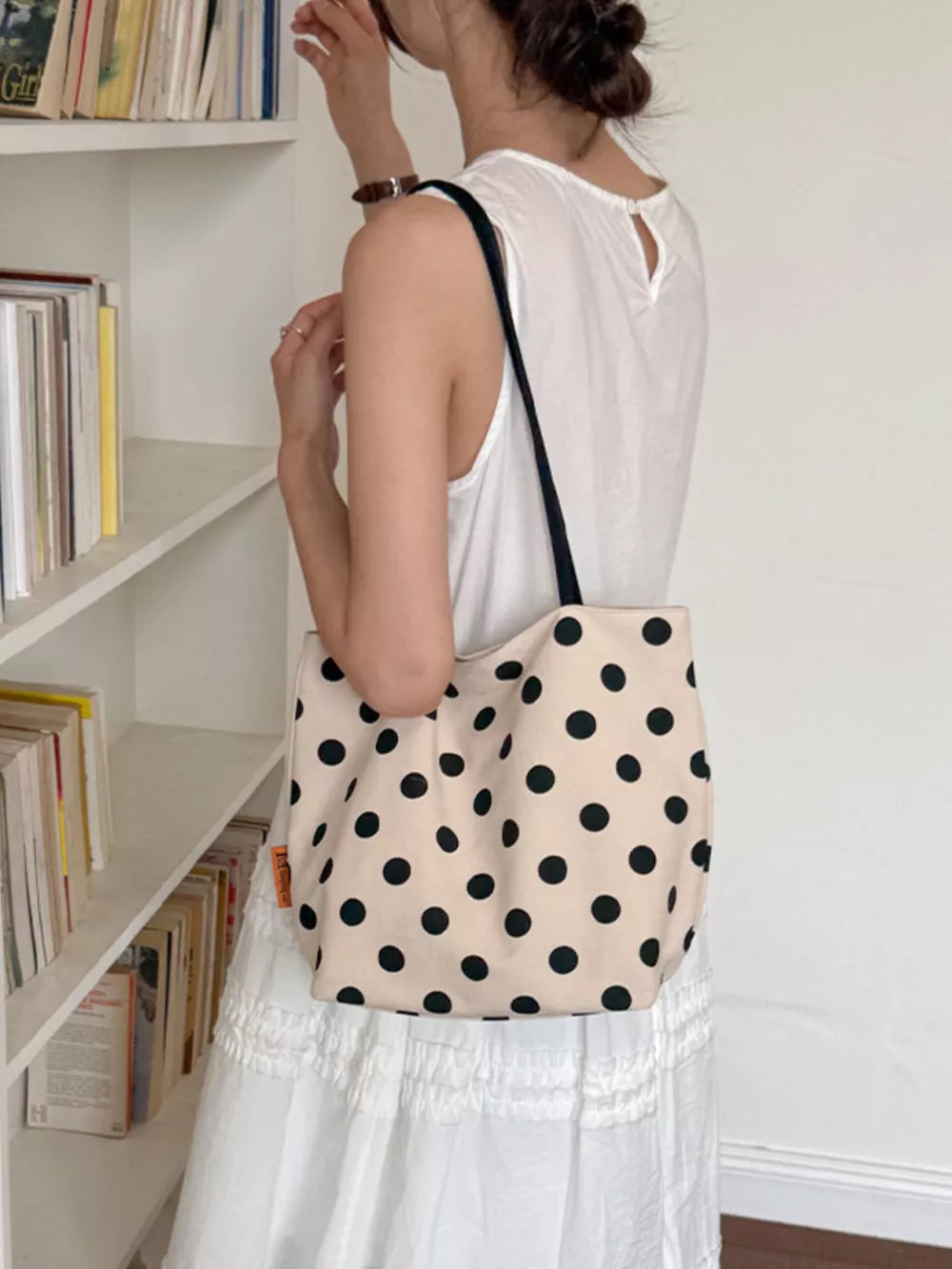 Polka Dot Shoulder Bag option 5