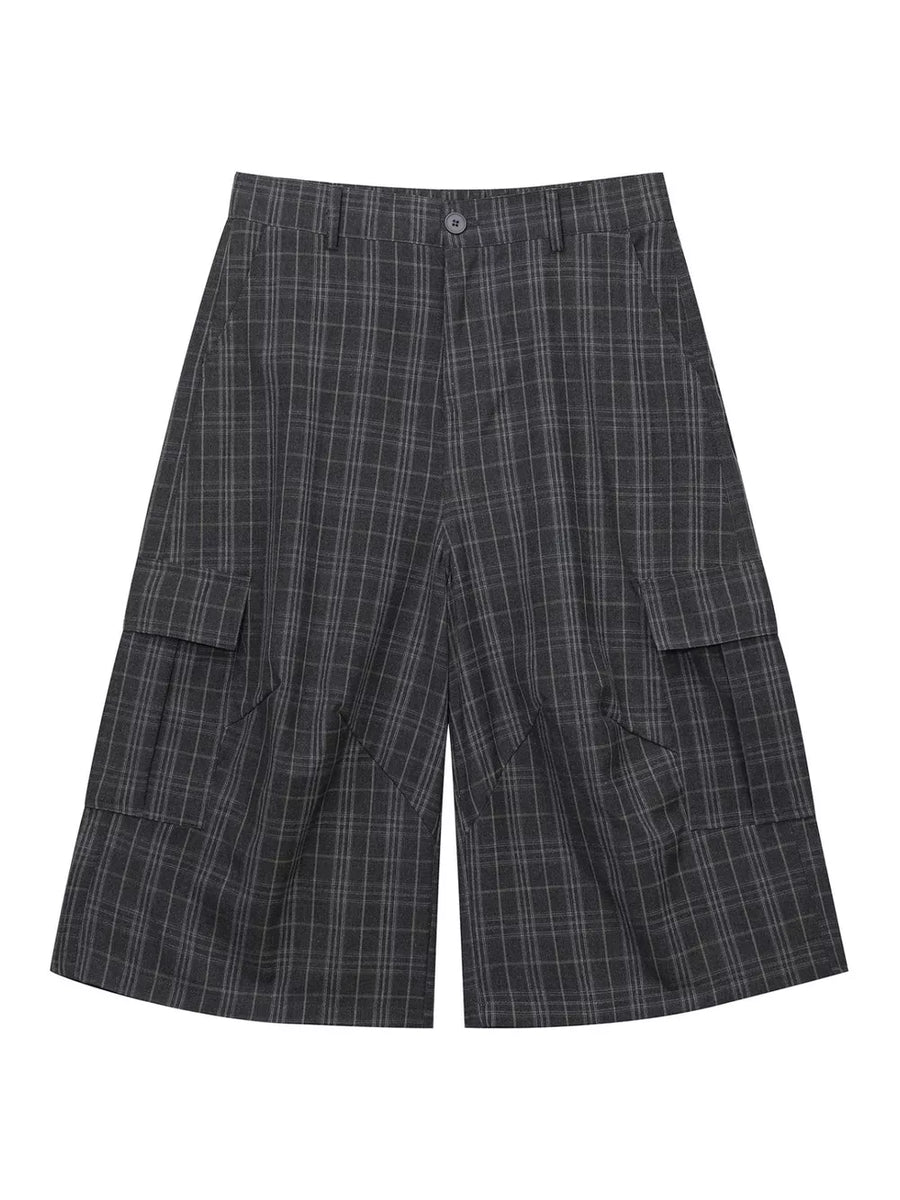 charcoal capris with capri and elastic