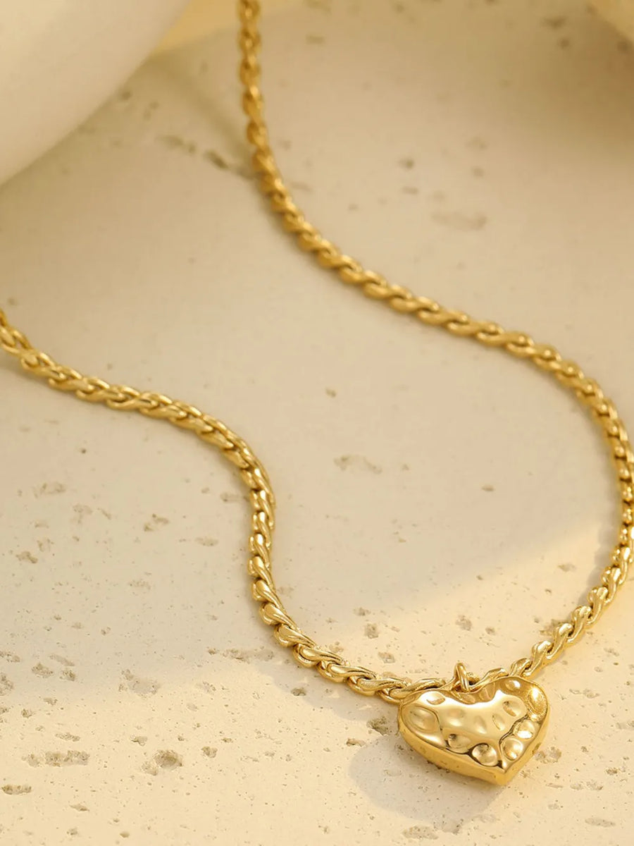 18K Gold-Plated,Stainless Steel Care instructions: Avoid wearing during exercise necklace in Gold with straight silhouette