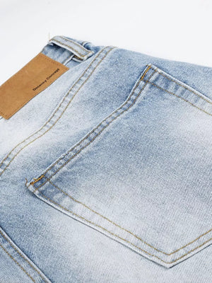 light blue jeans