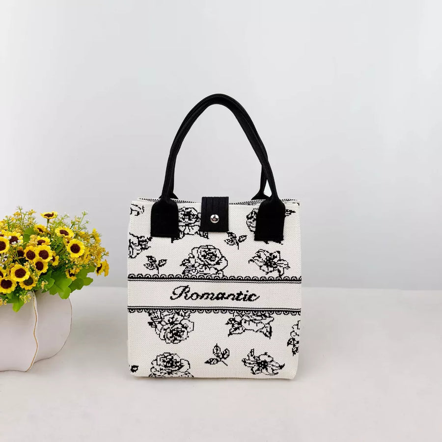 Cartoon Portable Medium Tote Bag in Style A