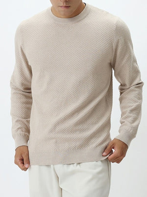95%polyester,5%spandex Care instructions: Machine wash cold crewneck sweater in Dark Gray with regular silhouette