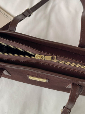 White handbag