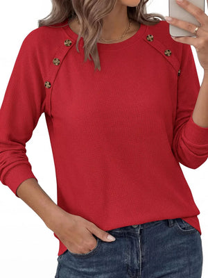 Sage regular t-shirt with crew neck