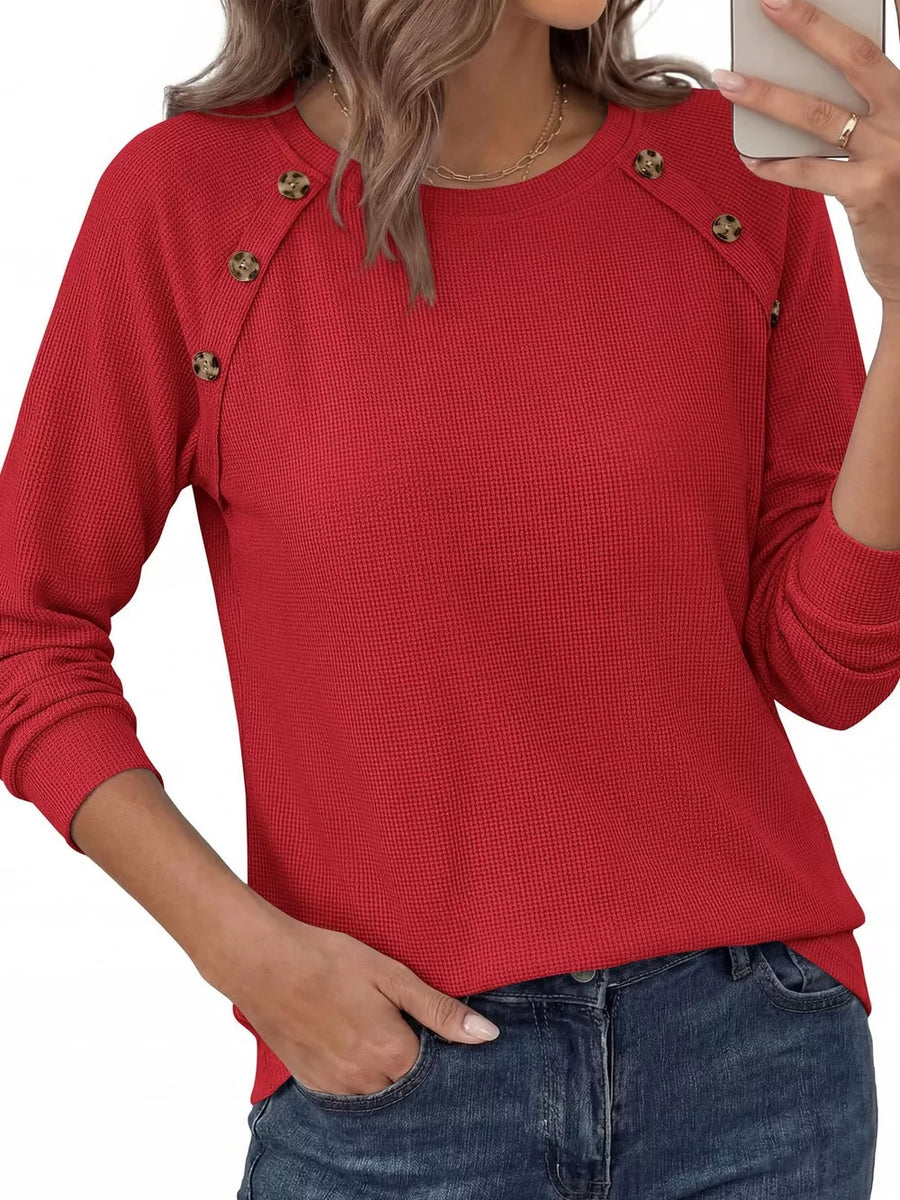 Sage regular t-shirt with crew neck