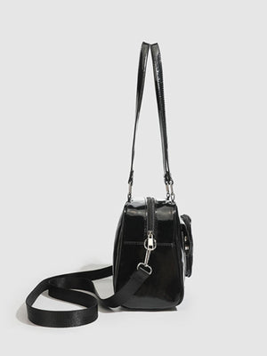Black shoulder bag