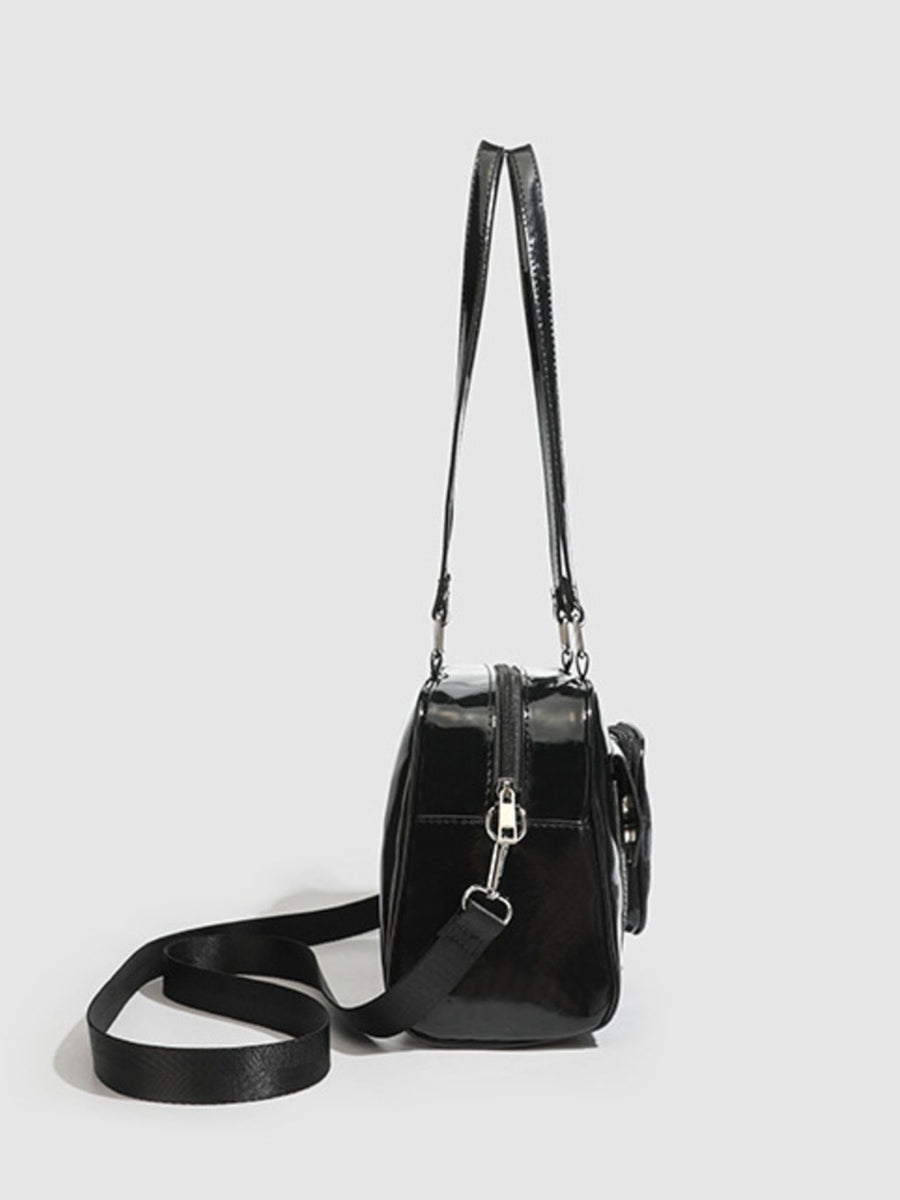 Black shoulder bag