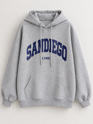 burgundy pullover hoodie with hip-length and pullover