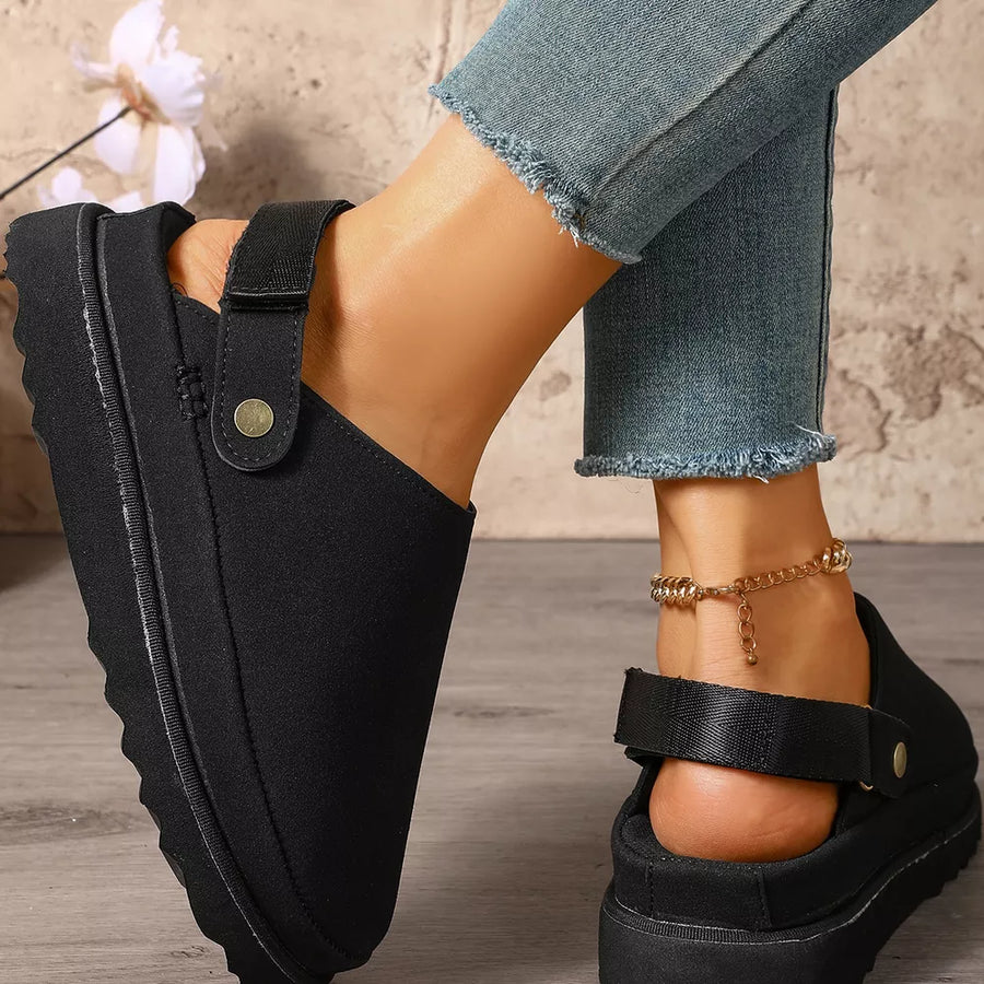 cream slippers with not applicable and slip-on