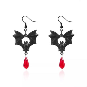Alloy,Crystal,Silver-plated Care instructions: Avoid wearing during exercise, as earrings in Black with straight silhouette