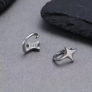 925 sterling silver Care instructions: Avoid wearing during exercise, as sweat w earrings in silver with fitted silhouette
