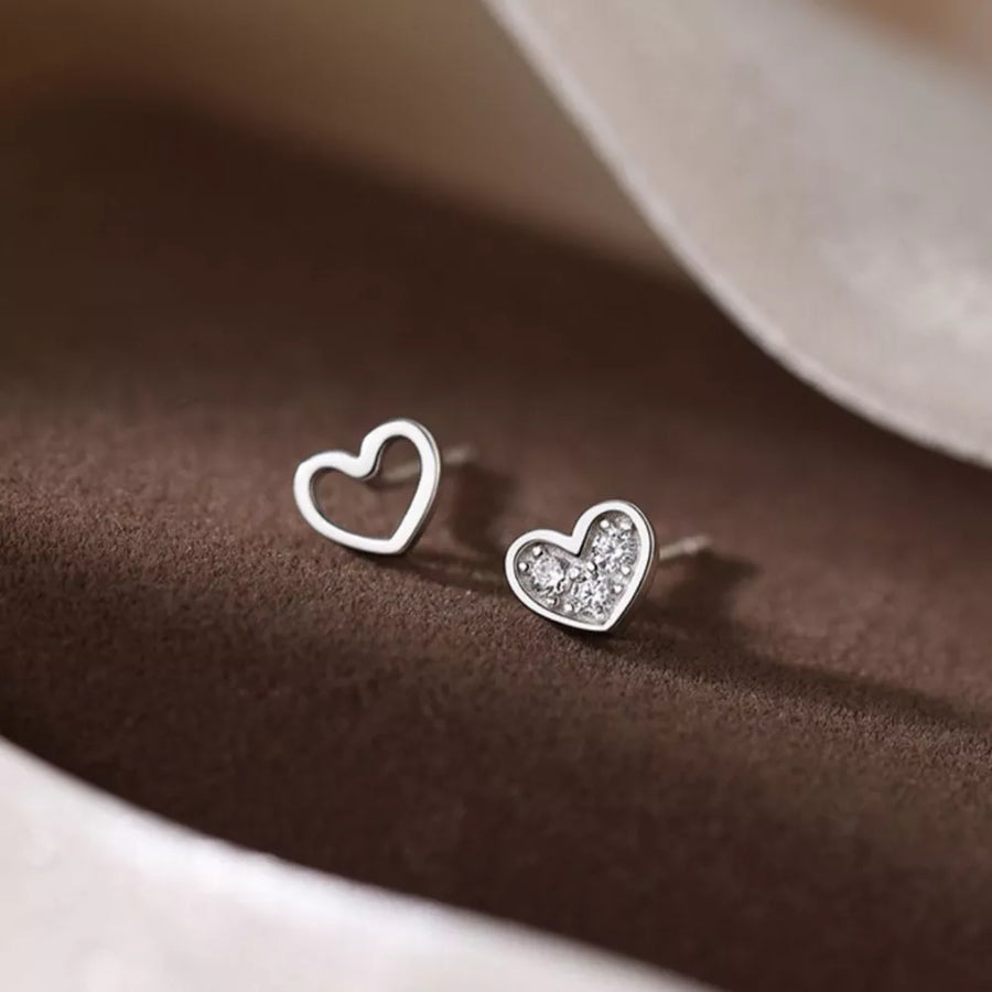 Platinum-Plated,925 sterling silver,Zircon Care instructions: Avoid wearing duri earrings in clear with straight silhouette