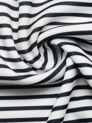 Timeless Striped Crew Neck Tee